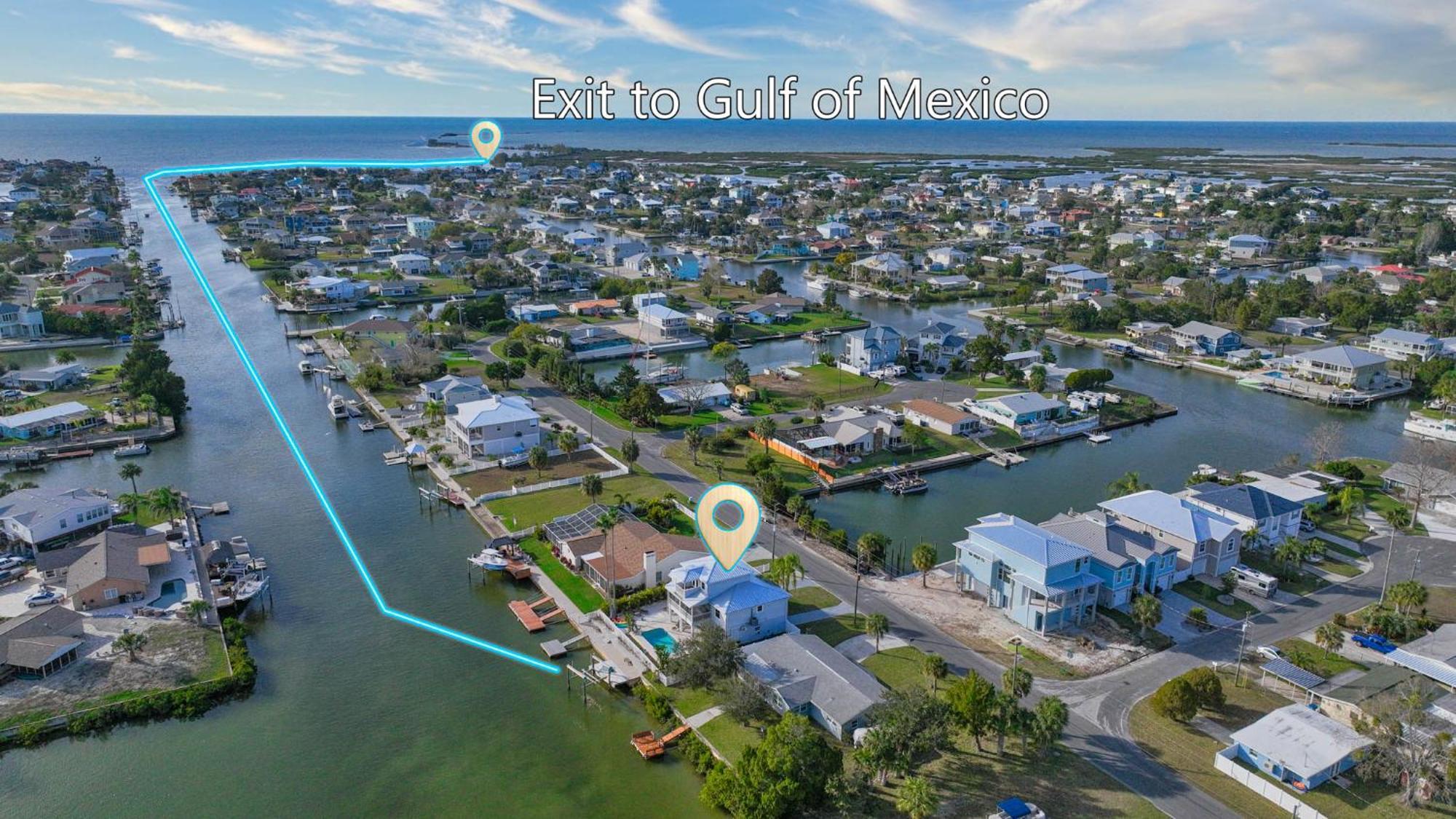 5 Bed3Bath Waterfront Pool Home With Full Gym, Office, And Heated Pool! Hernando Beach Esterno foto
